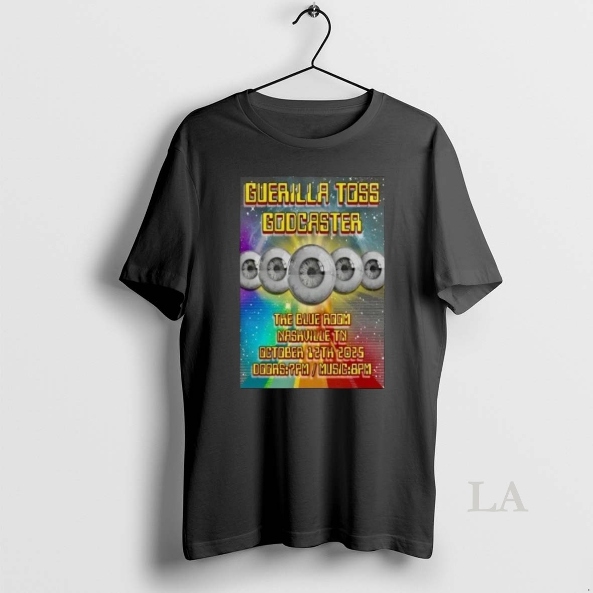 Original Guerilla Toss Oct 12 2025 The Blue Room Event Shirt