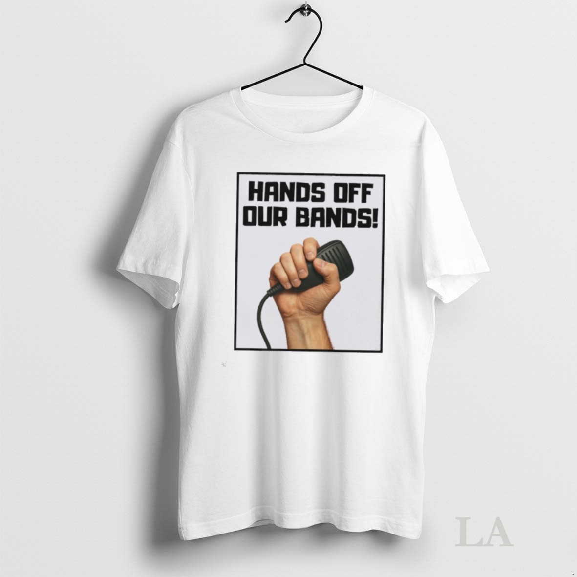 Original Hands Off Our Bands Ham Radio Shirt