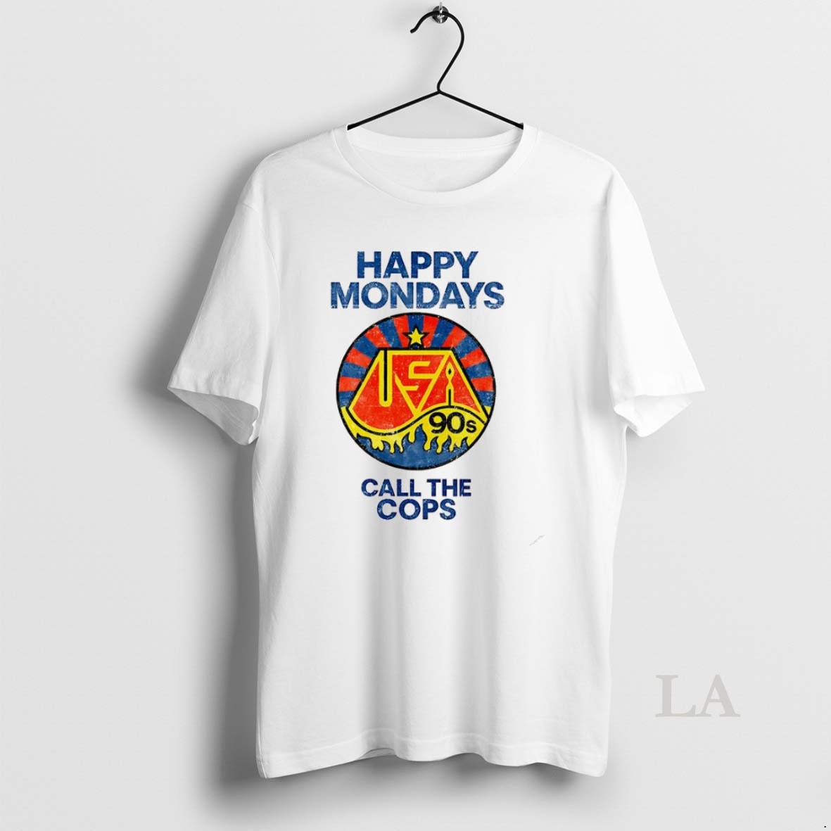Original Happy Mondays Call The Cops Shirt