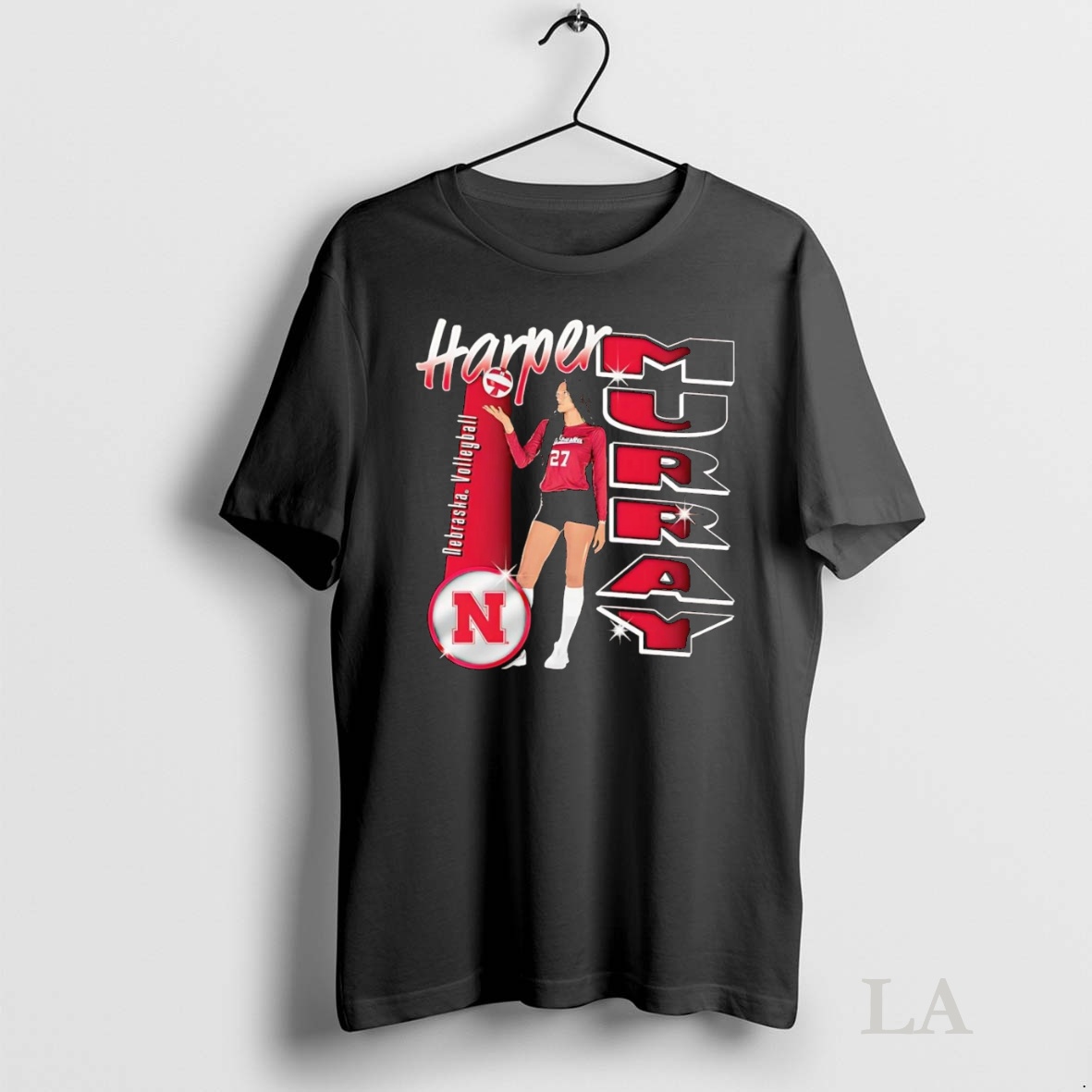 Original Harper Murray Picture Nebraska Cornhuskers Shirt