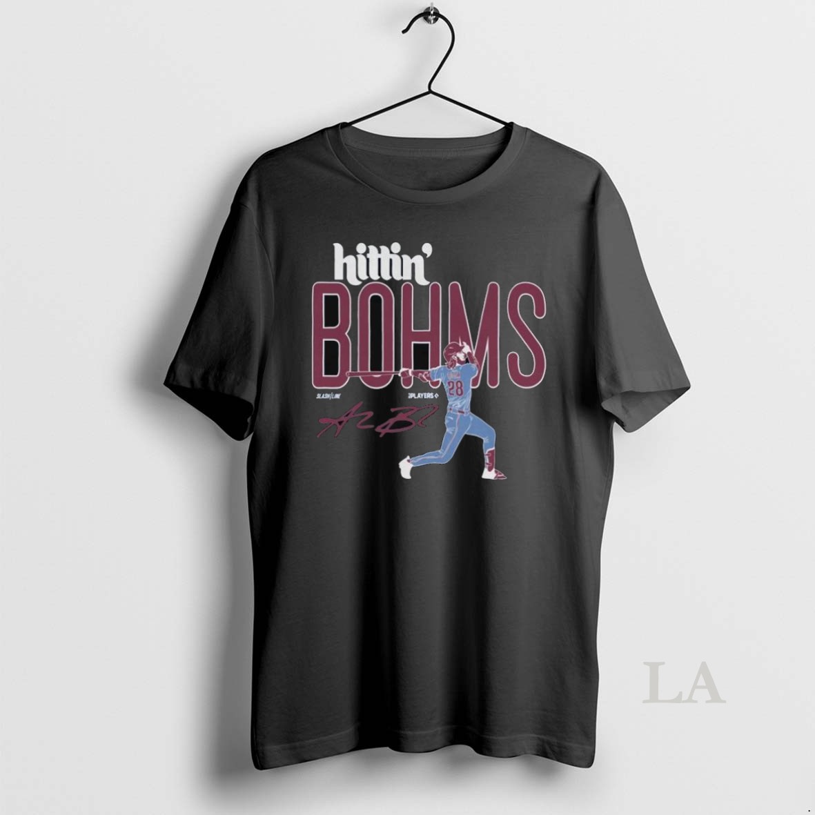Original Hittin Bohms Philadelphia Phillies Signature Long Sleve Shirt