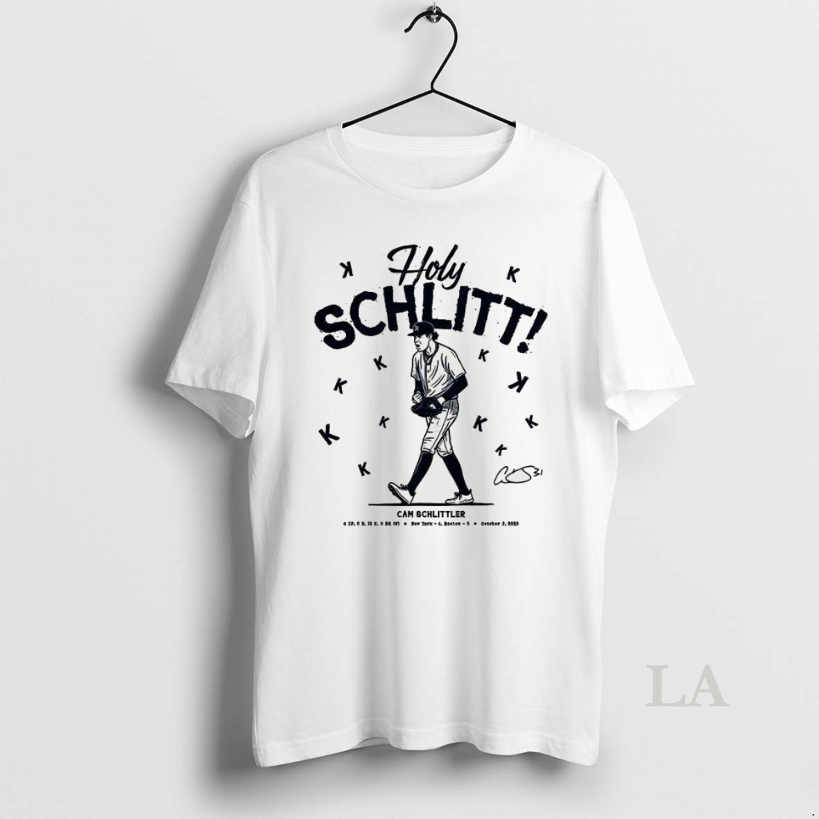 Original Holy Schlitt Cam Schlittler Bronx New York Yankees Shirt