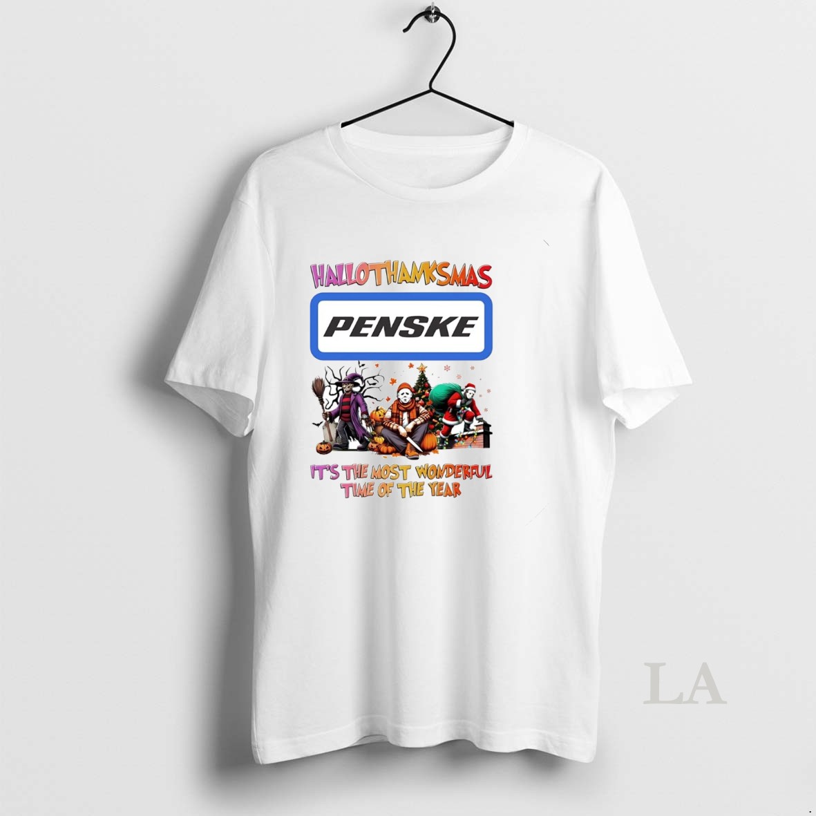 Original Horror Movies Penske Hallothanksmas Its The Most Wonderful Time Shirt