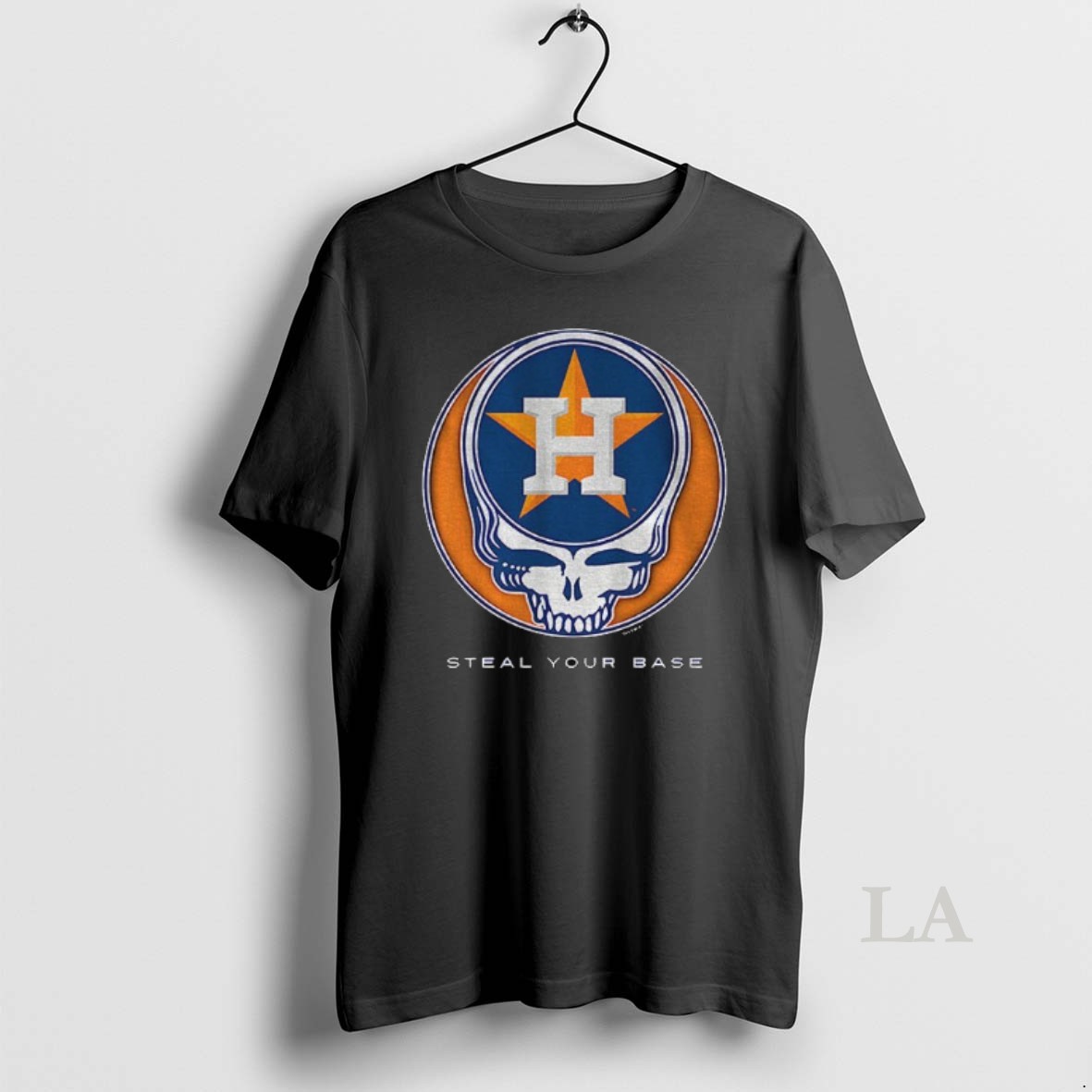 Original Houston Astros Steal Your Base Grateful Dead Skull Mlb Shirt