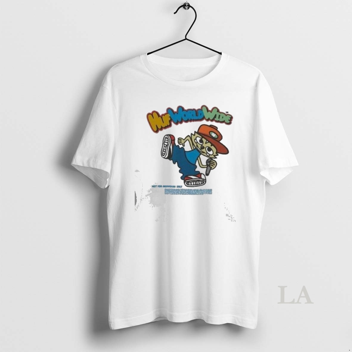 Original Huf Worldwide Chop Kick Block Shirt