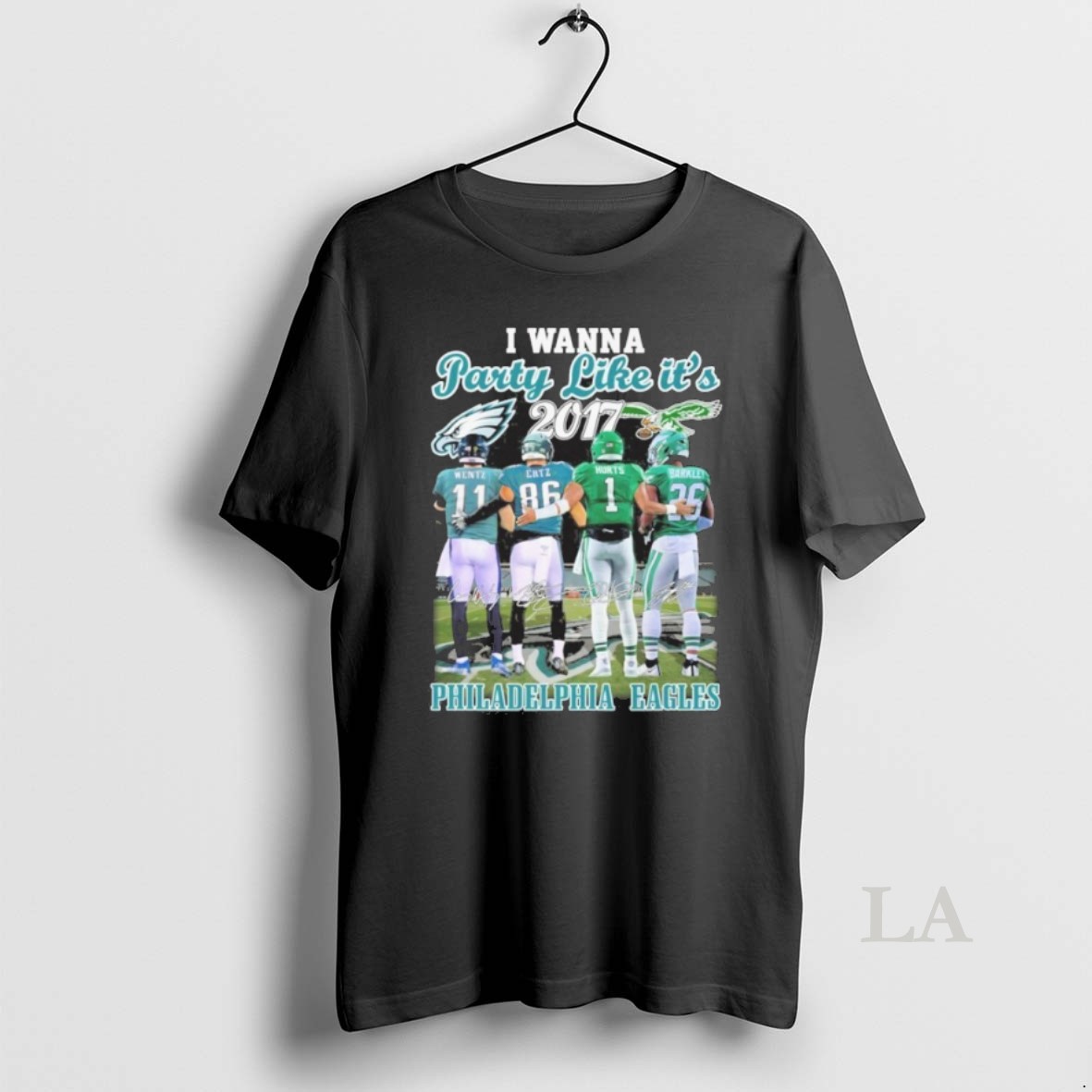 Original I Wanna Party Like Its 2017 Philadelphia Eagles Shirt
