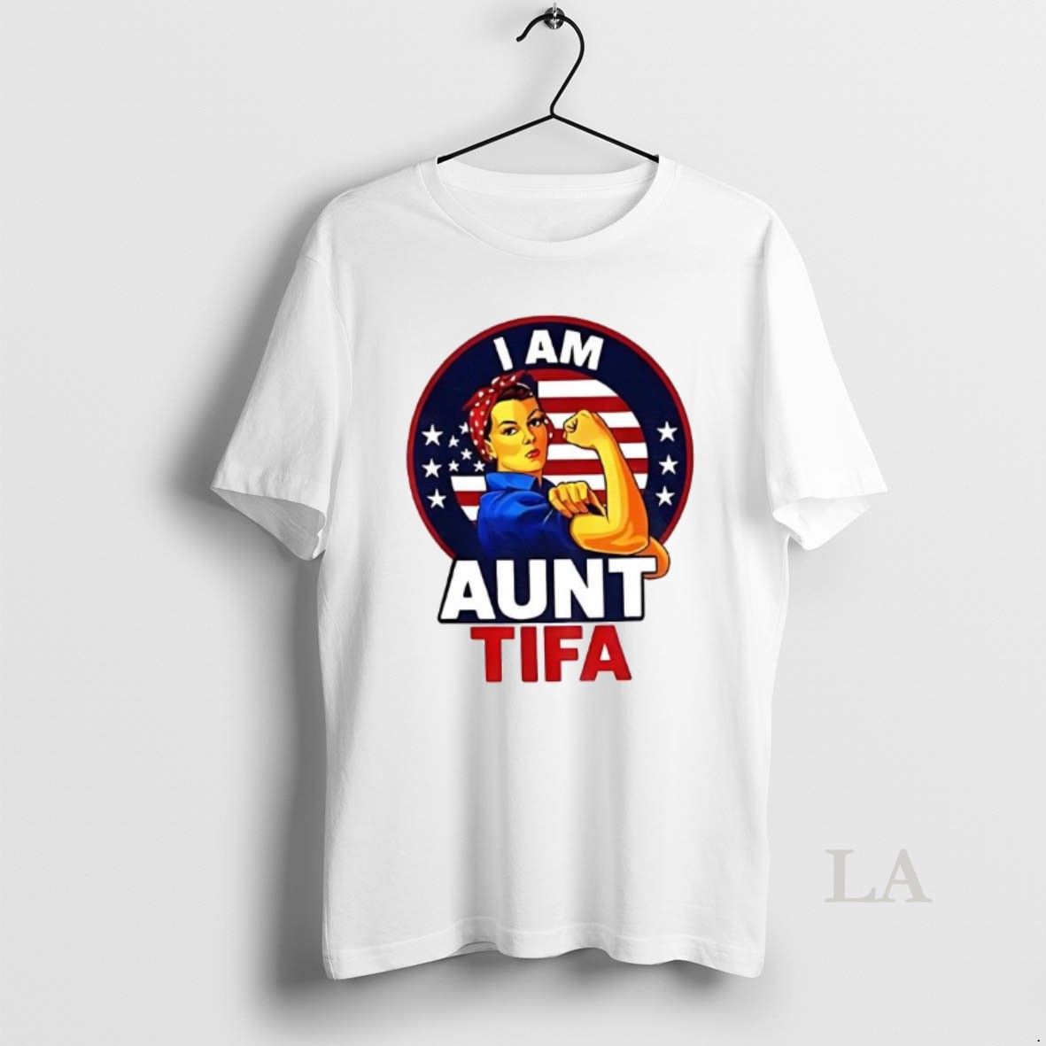 Original I Am Aunt Tifa Feminist Graphic Shirt