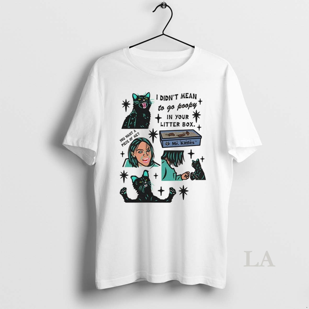 Original I Didnt Mean To Go Poopy In Your Litter Box Ceramic Ceramic And Classic Dad Cap Shirt