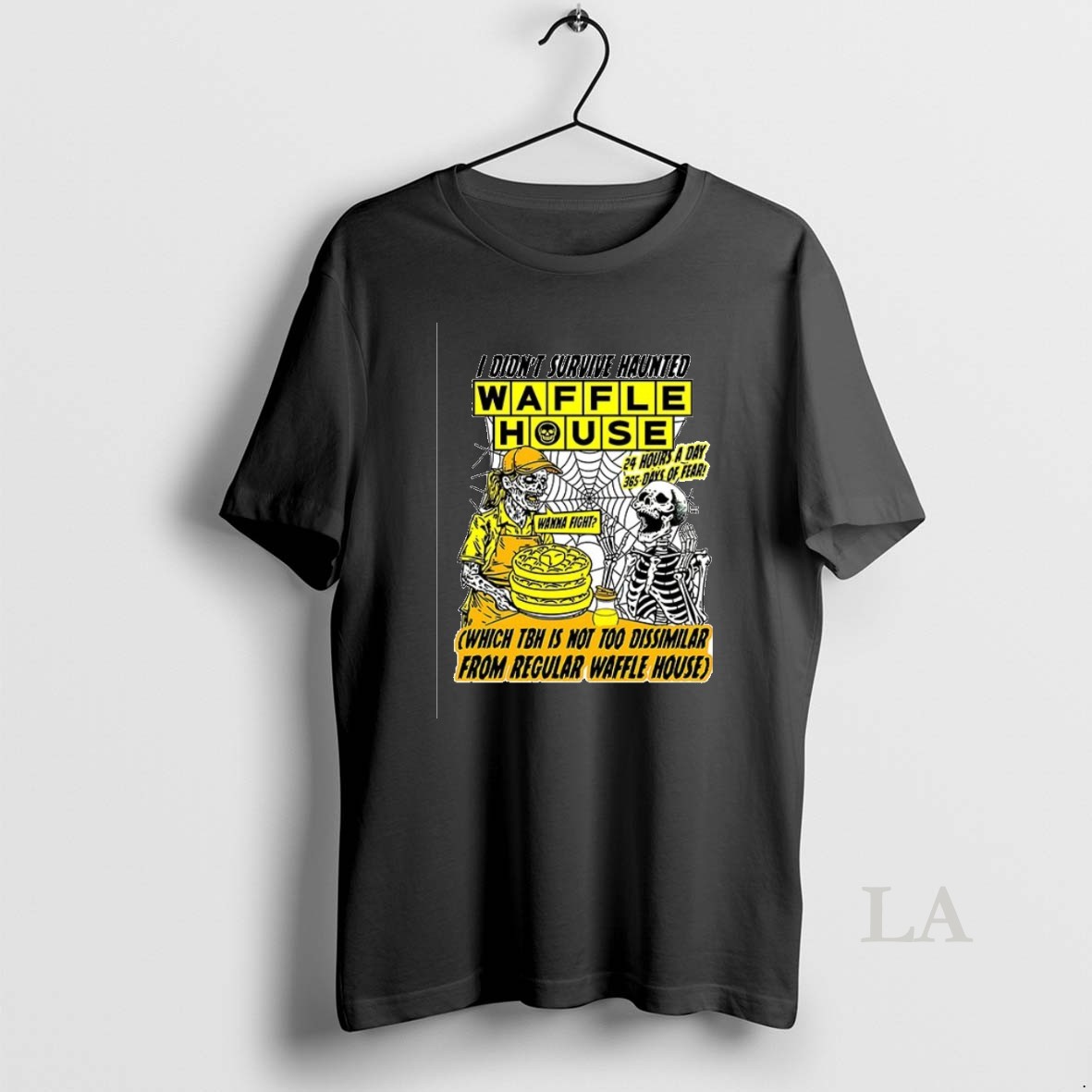 Original I Didnt Survive Haunted Waffle House Ceramic Ceramic And Classic Dad Cap Shirt