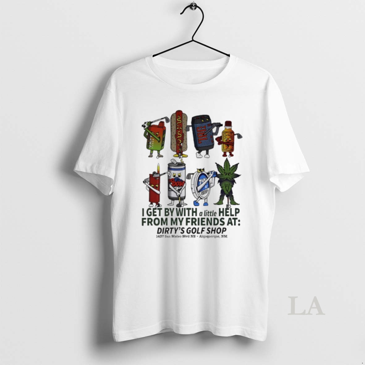 Original I Get By With A Little Help From My Friends At Shirt