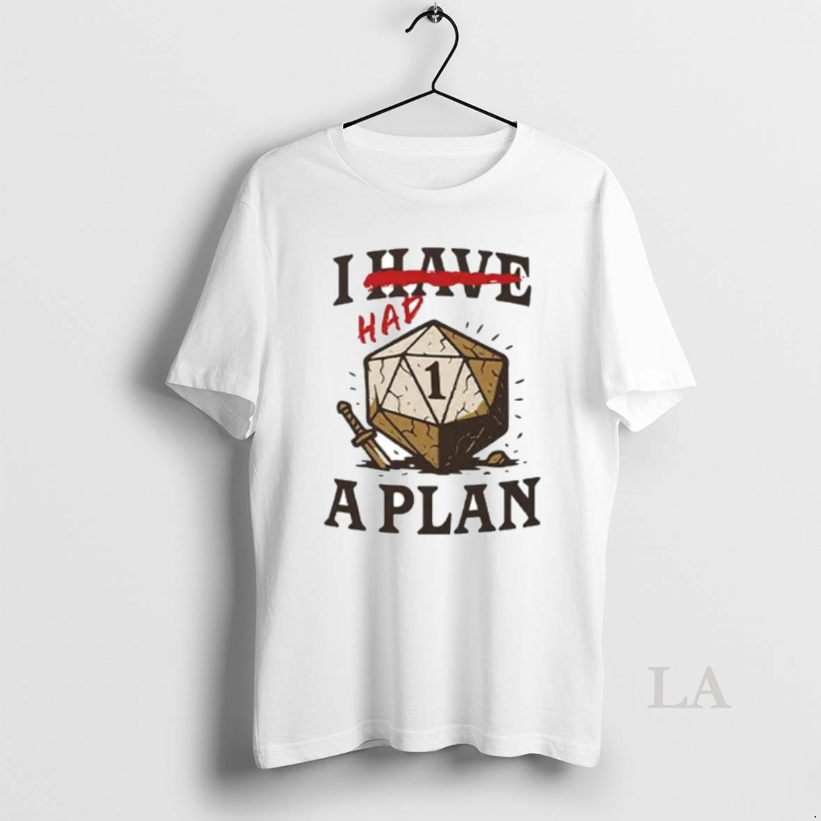 Original I Had A Plan D20 Ornaments Shirt