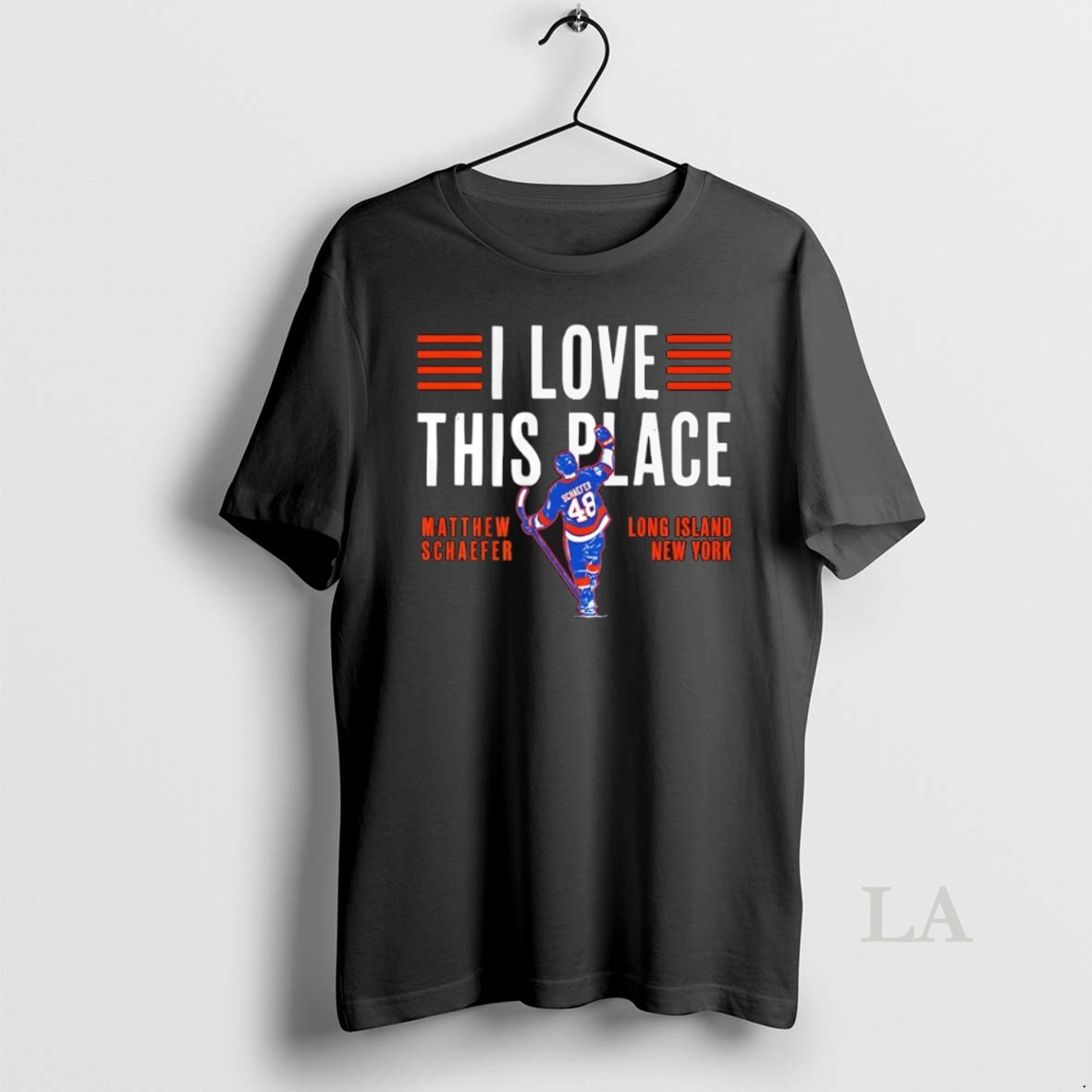 Original I Love This Place Matthew Schaefer Long Island New York Shirt