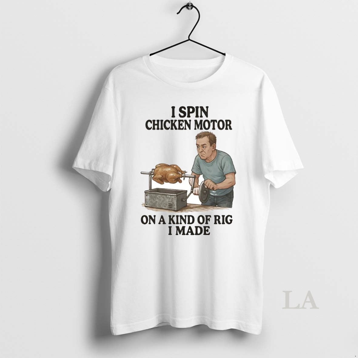 Original I Spin Chicken Motor On A Kind Of Rig I Made Shirt