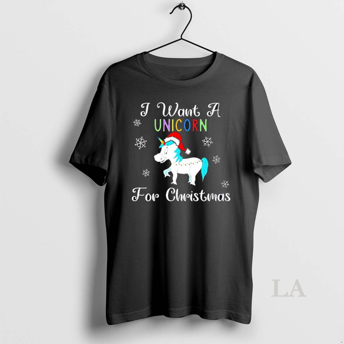 Original I Want A Unicorn For Christmas Holiday Shirt