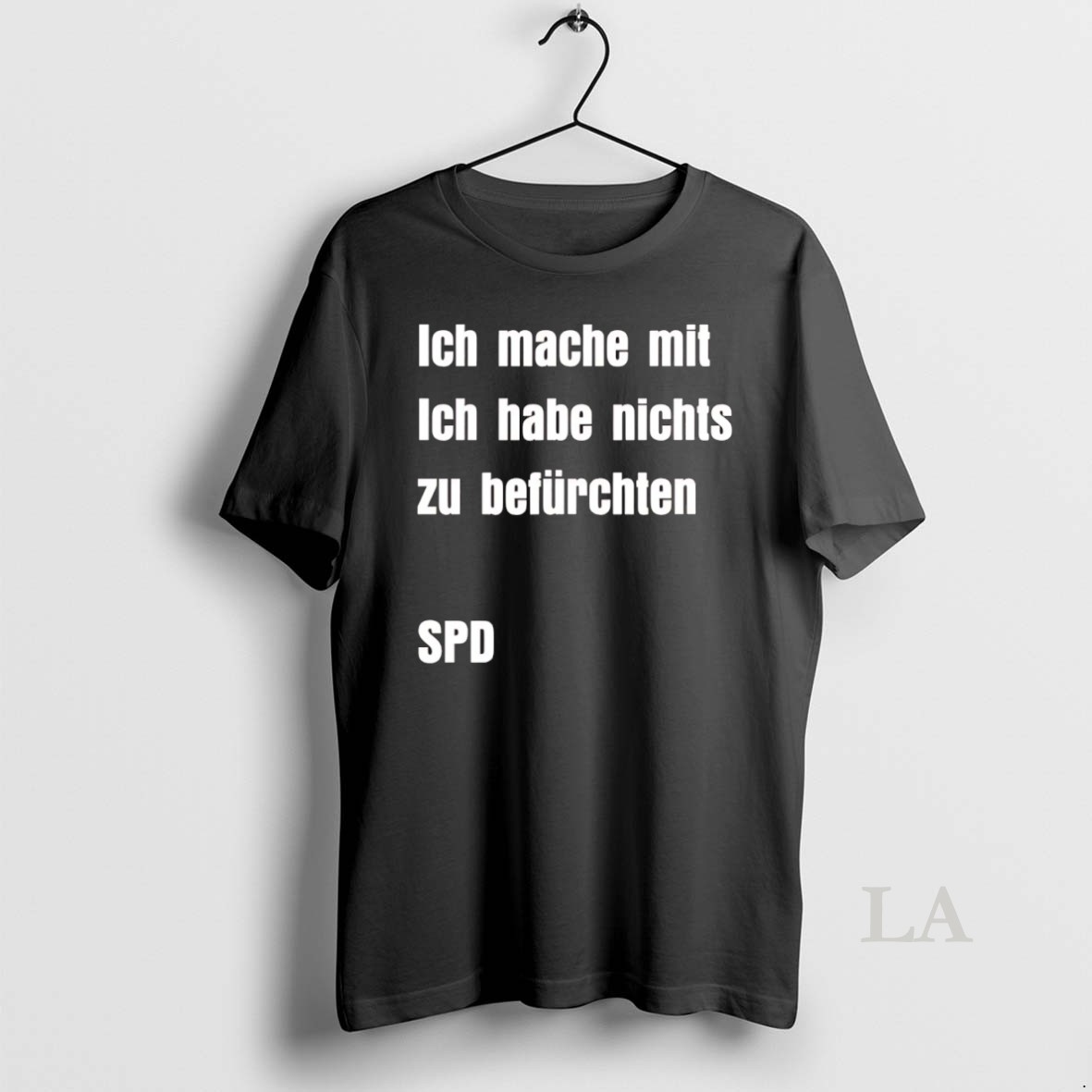 Original Ich Mache Mit Ich Habe Nichts Zu Befurchten Spd Shirt