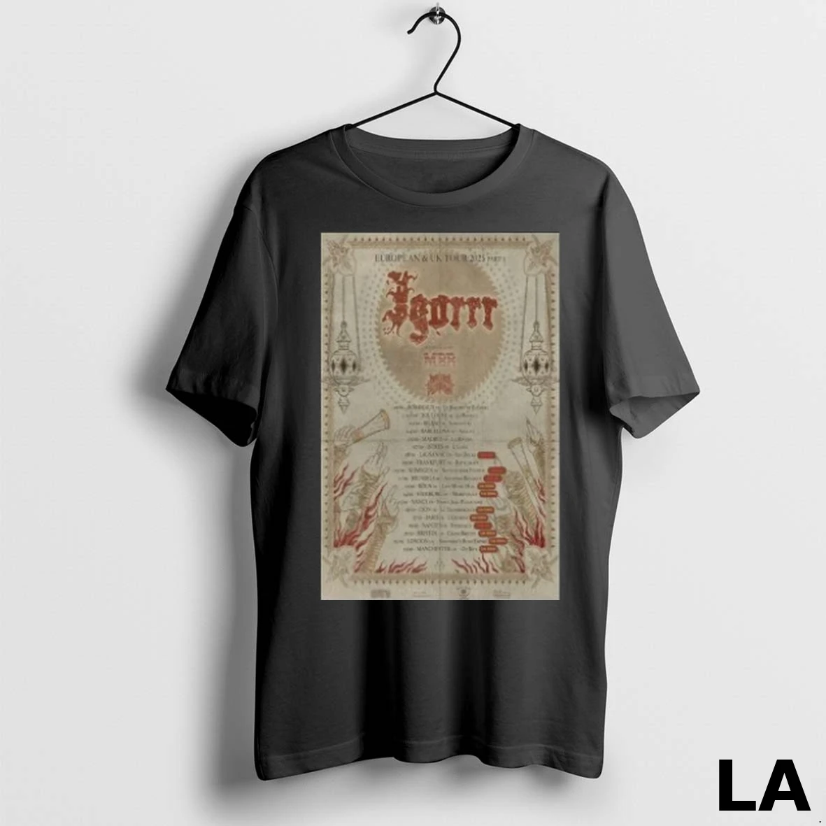 Original Igorrr Tour Eu Uk 2025 Shirt