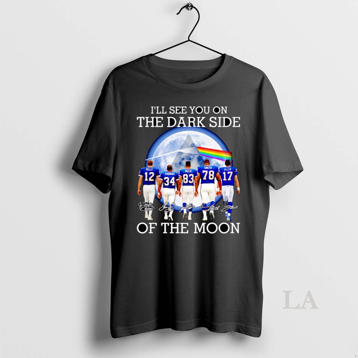 Original Ill See You On The Dark Side Of The Moon Buffalo Bills Shirt
