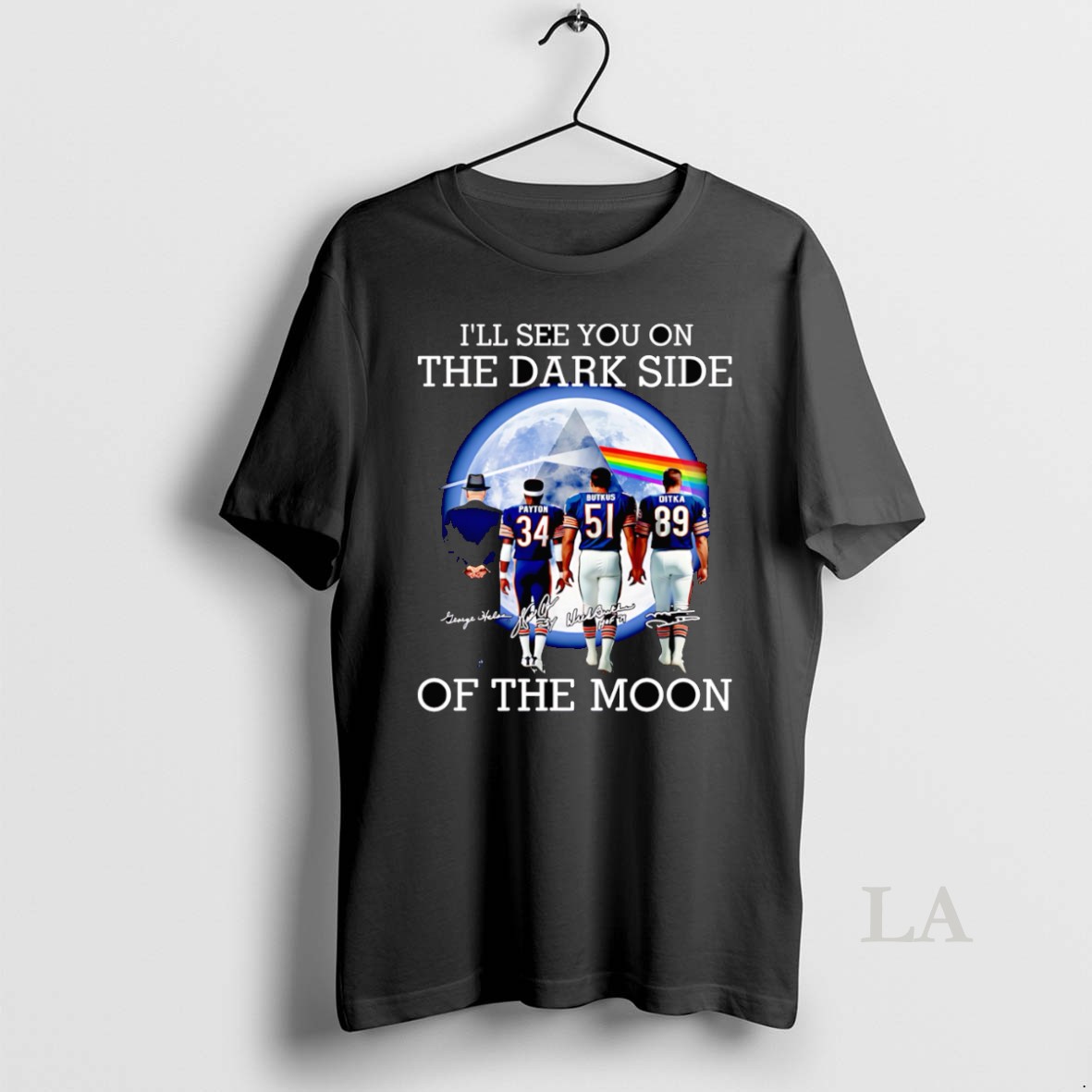 Original Ill See You On The Dark Side Of The Moon Chicago Bears Shirt