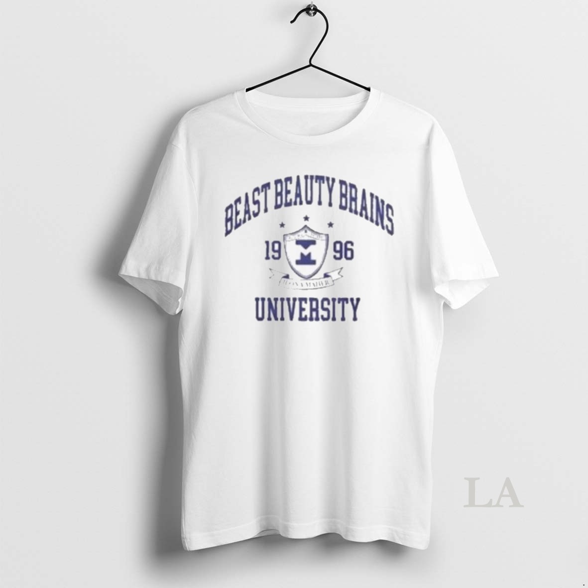 Original Ilona Maher Beast Beauty Brains University 1996 Shirt