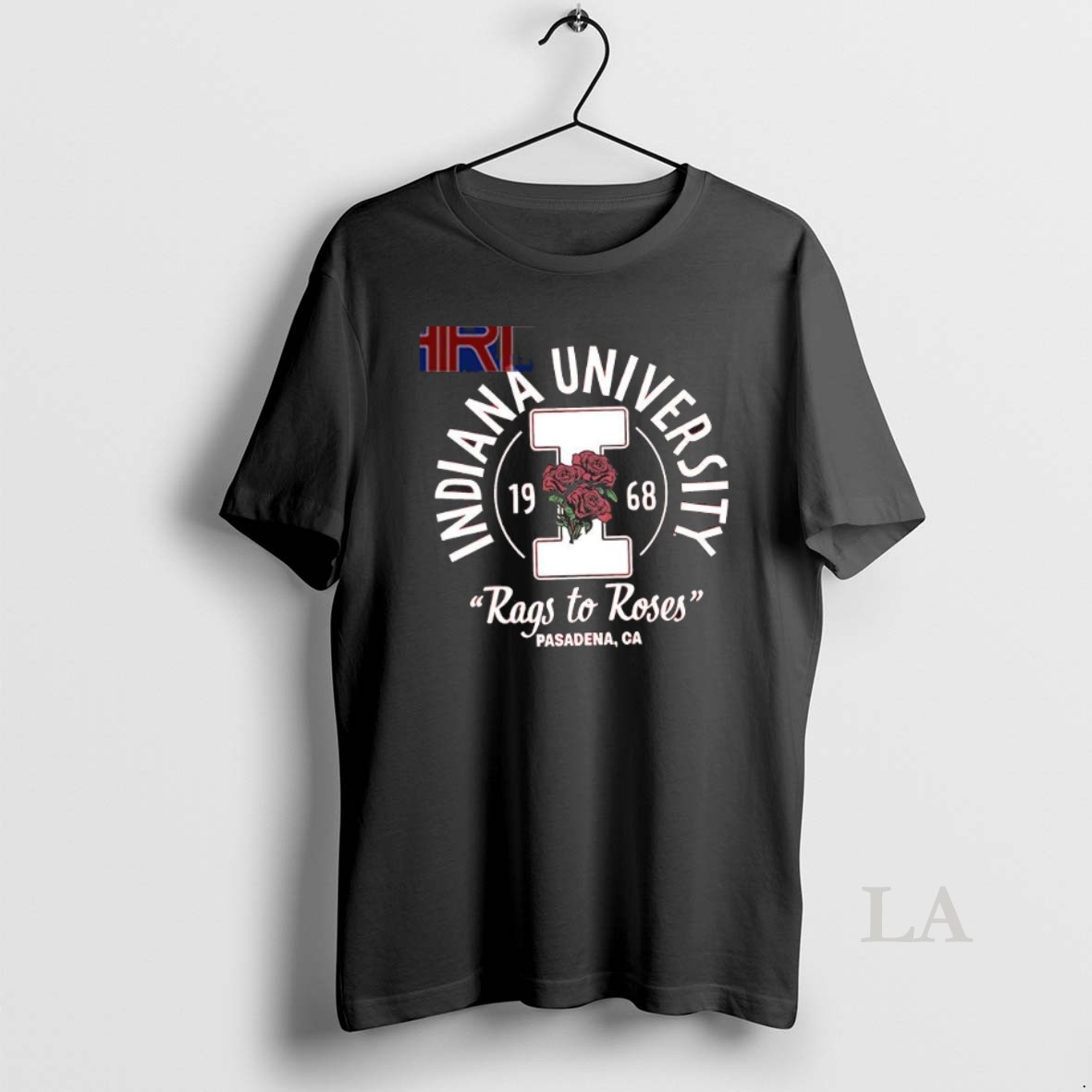 Original Indiana Hoosiers Rags To Roses Pasadena 1968 Shirt