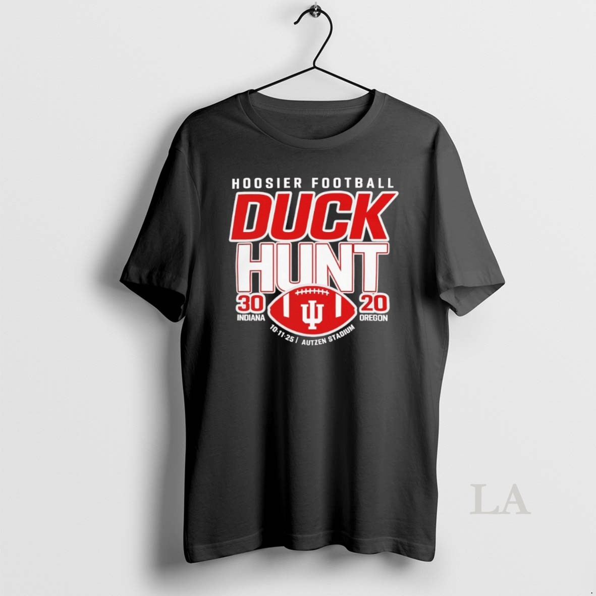 Original Indiana Hoosiers Beat Oregon Ducks Duck Hunt Score 30 20 2025 Shirt 2