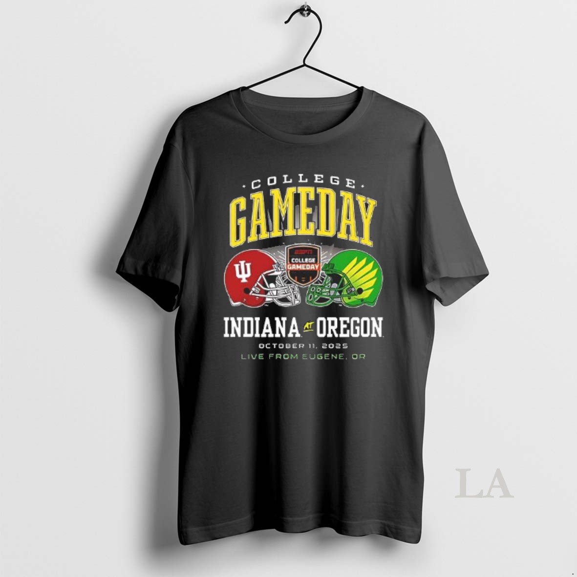 Original Indiana Hoosiers Vs Oregon Ducks 2025 College Gameday Shirt 2