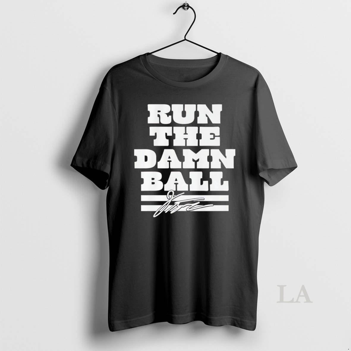 Original Indianapolis Colts Jonathan Taylor Run The Damn Ball Signature Shirt 2