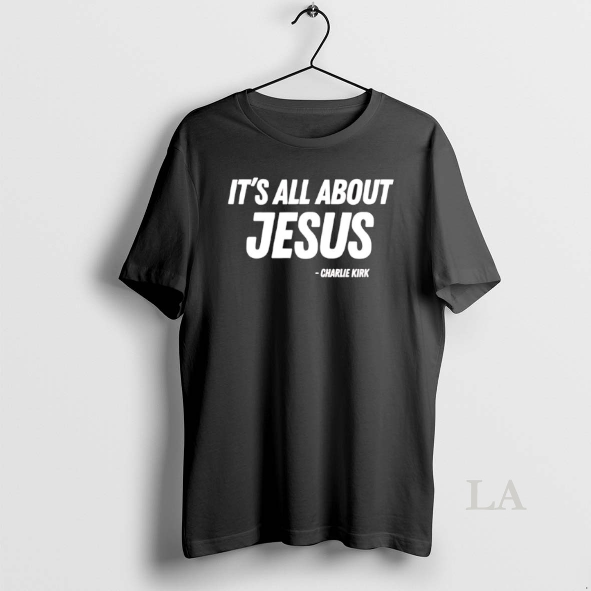 Original It All About Jesus Charlie Kirk Shirt