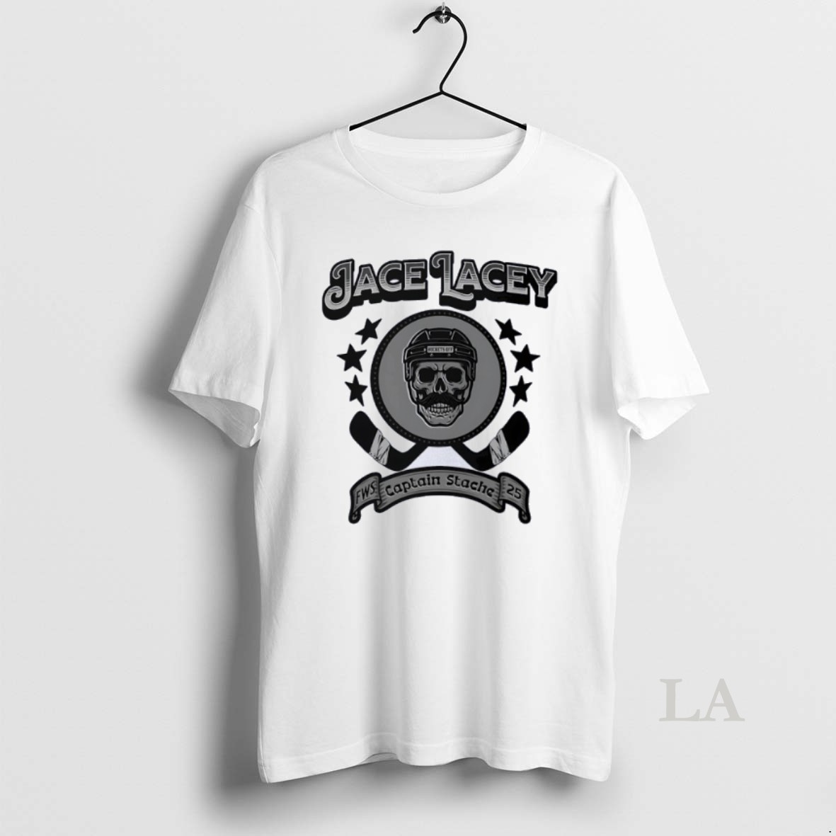 Original Jace Lacey Hockey Player Buckets Off Captain Stache 2025 Shirt