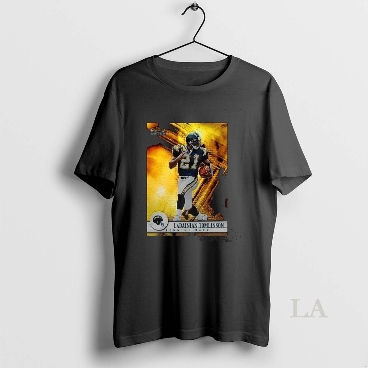 Original Jackson Merrill Wear Ladainian Tomlinson Running Back Rookie Card Shirt