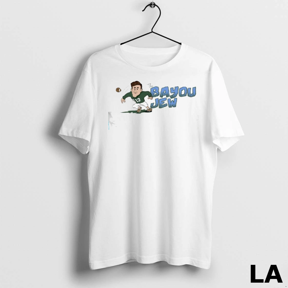 Original Jake Retzlaff Bayou Jew Tulane Green Wave Football Shirt