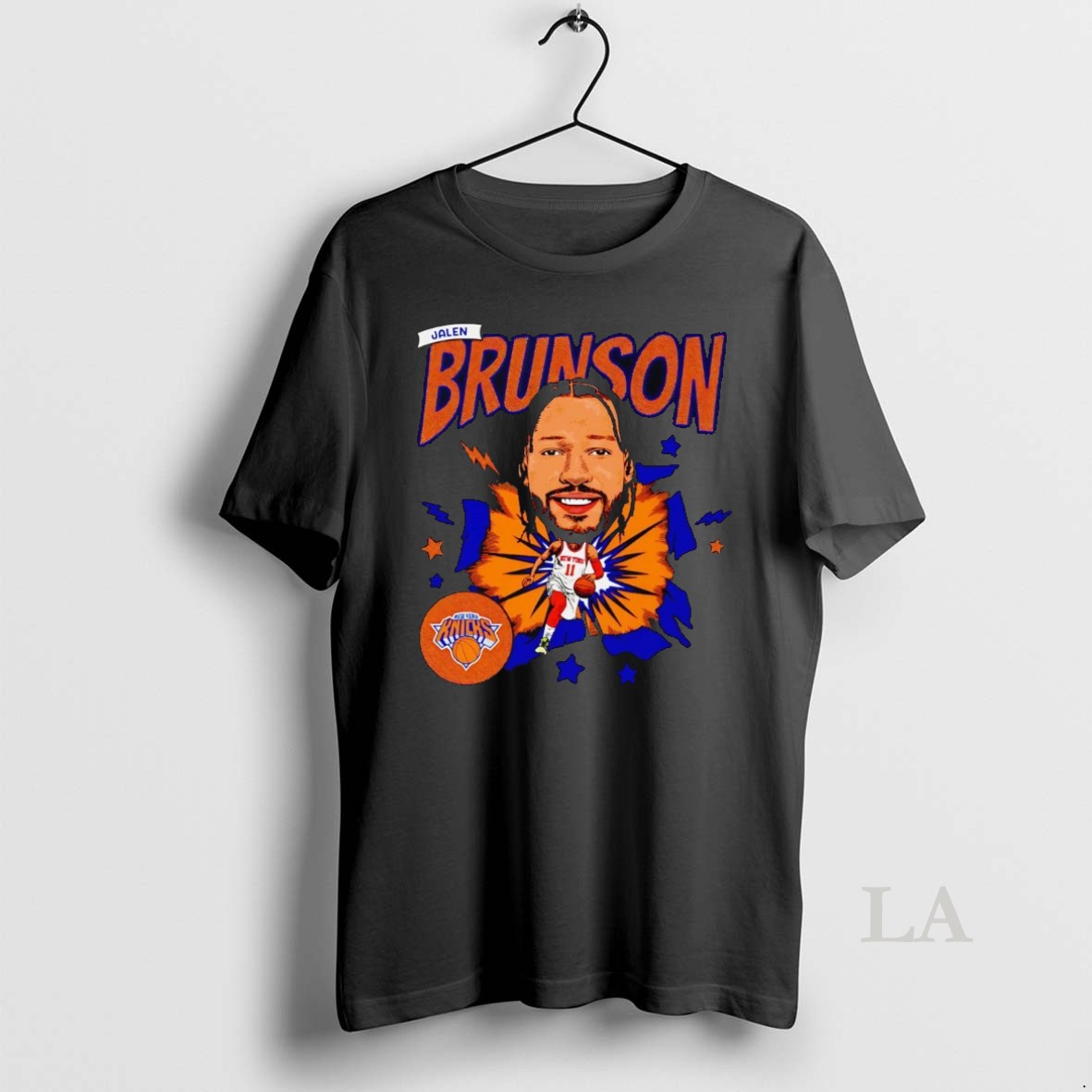 Original Jalen Brunson Big Head Caricature Knicks Shirt