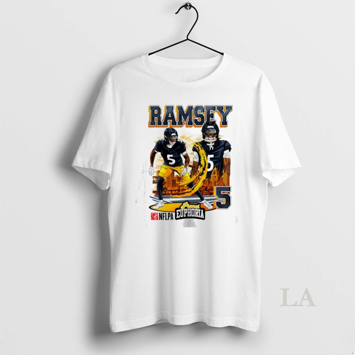 Original Jalen Ramsey 5 Pittsburgh Steelers Football Cornerback Comic Shirt