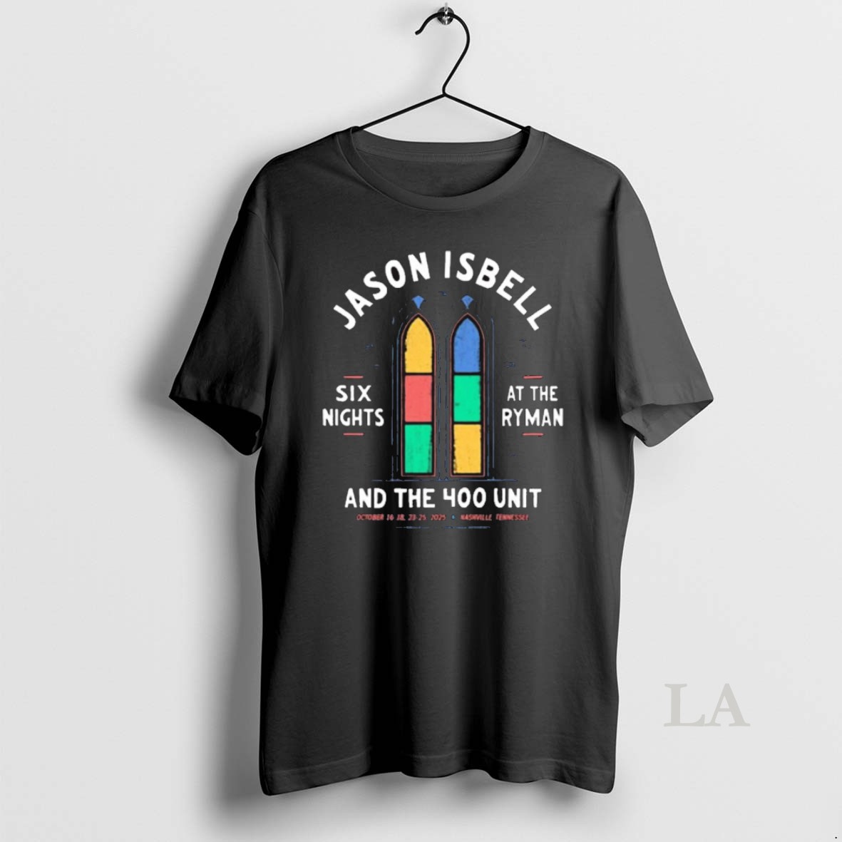 Original Jason Isbell And The 400 Unit Six Nights At The Ryman October 2025 Nashville Tn Shirt