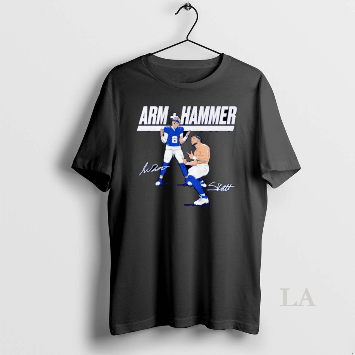 Original Jaxson Dart Cam Skattebo Arm Hammer Nfl New York Giants Ornaments Shirt
