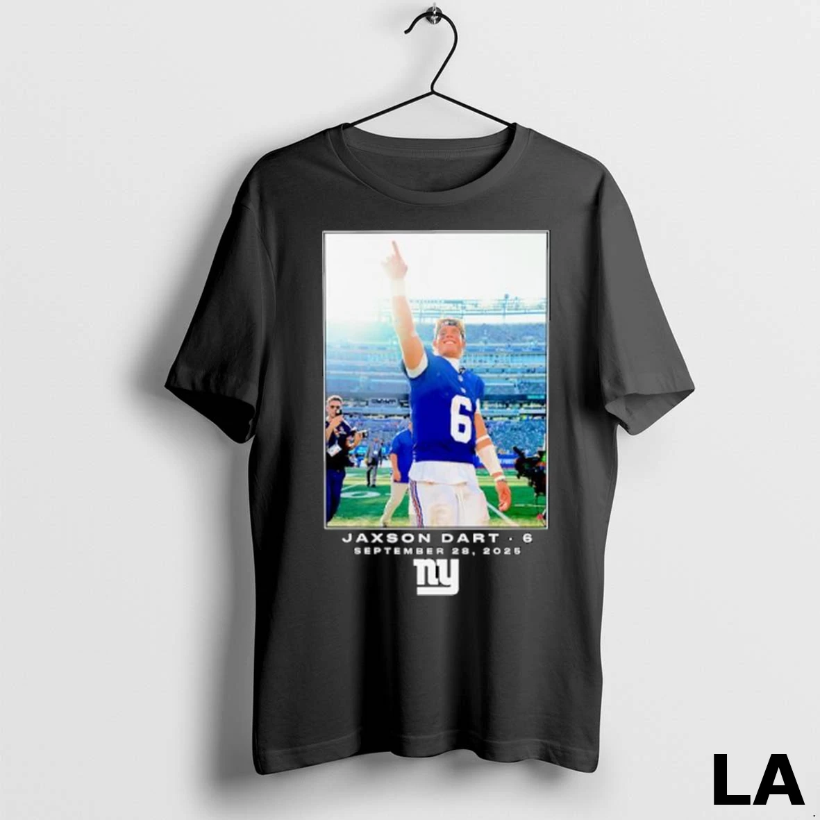 Original Jaxson Dart New York Giants 2025 Nfl Flash Features Week 4 Ornaments Shirt
