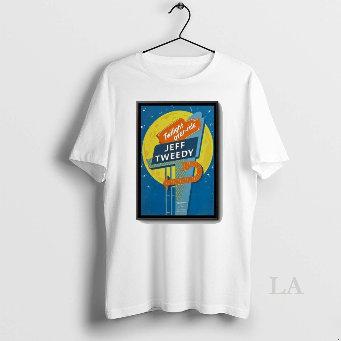 Original Jeff Tweedy Theatre Beanfield In Montreal Oct 11 2025 New Shirt