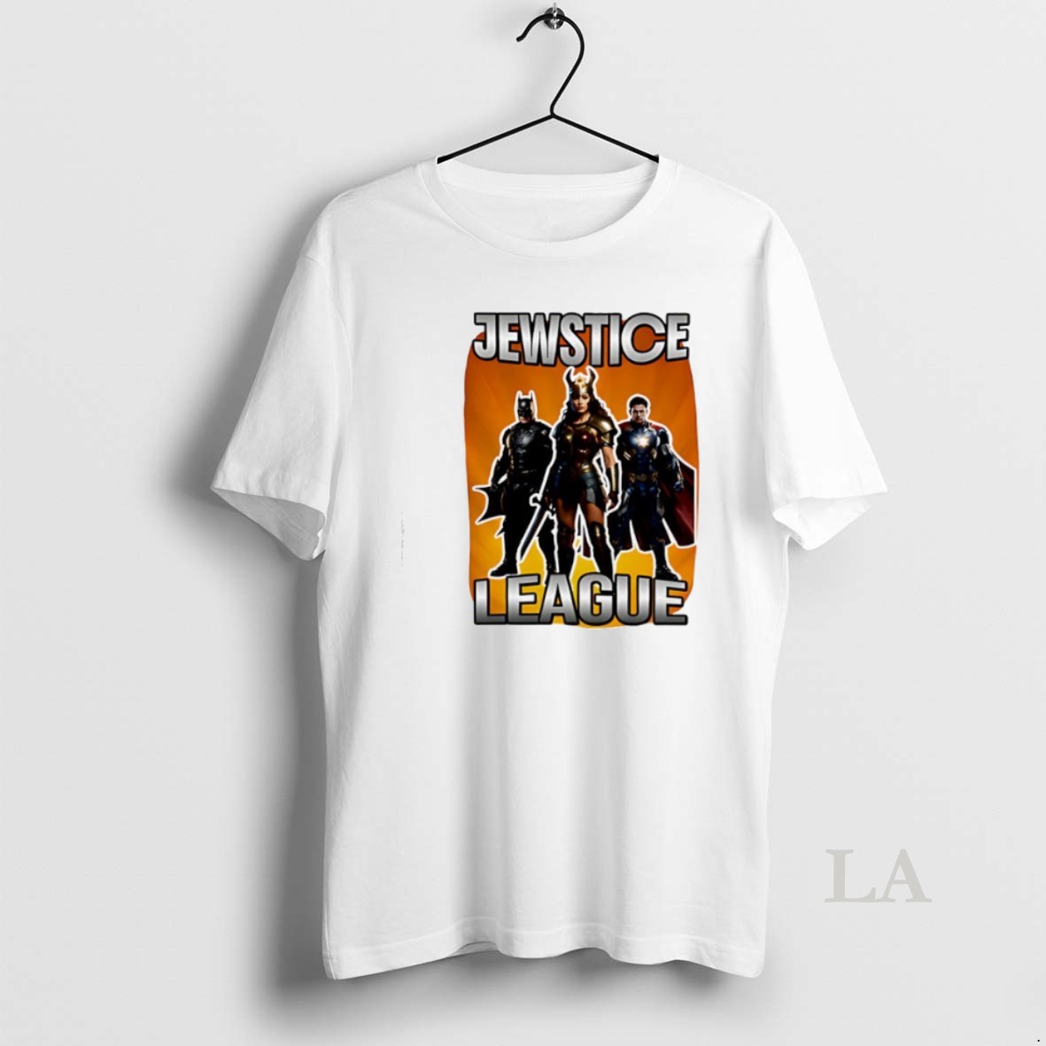 Original Jewstice League Graphic Shirt