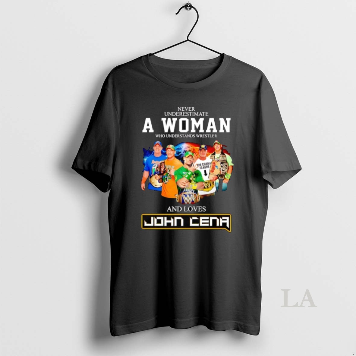 Original John Cena Never Underestimate A Woman Who Understands Wrestler And Loves Signature Shirt