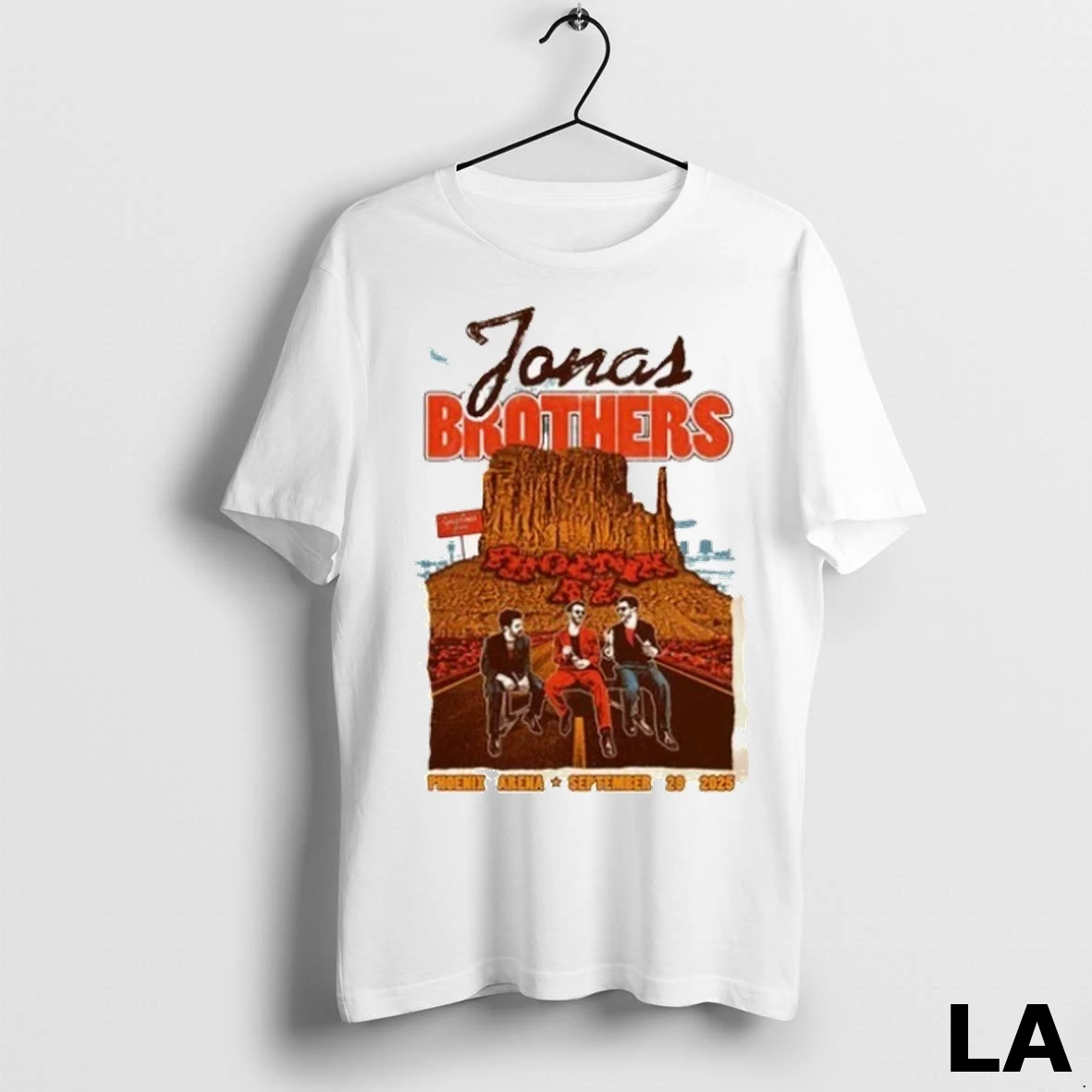 Original Jonas Brothers Greetings From Your Hometown Phoenix Az Sep 29 2025 Shirt