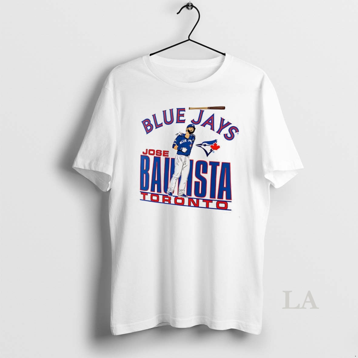 Original Jose Bautista Toronto Blue Jays Baseball Cooperstown Player Graphic Shirt