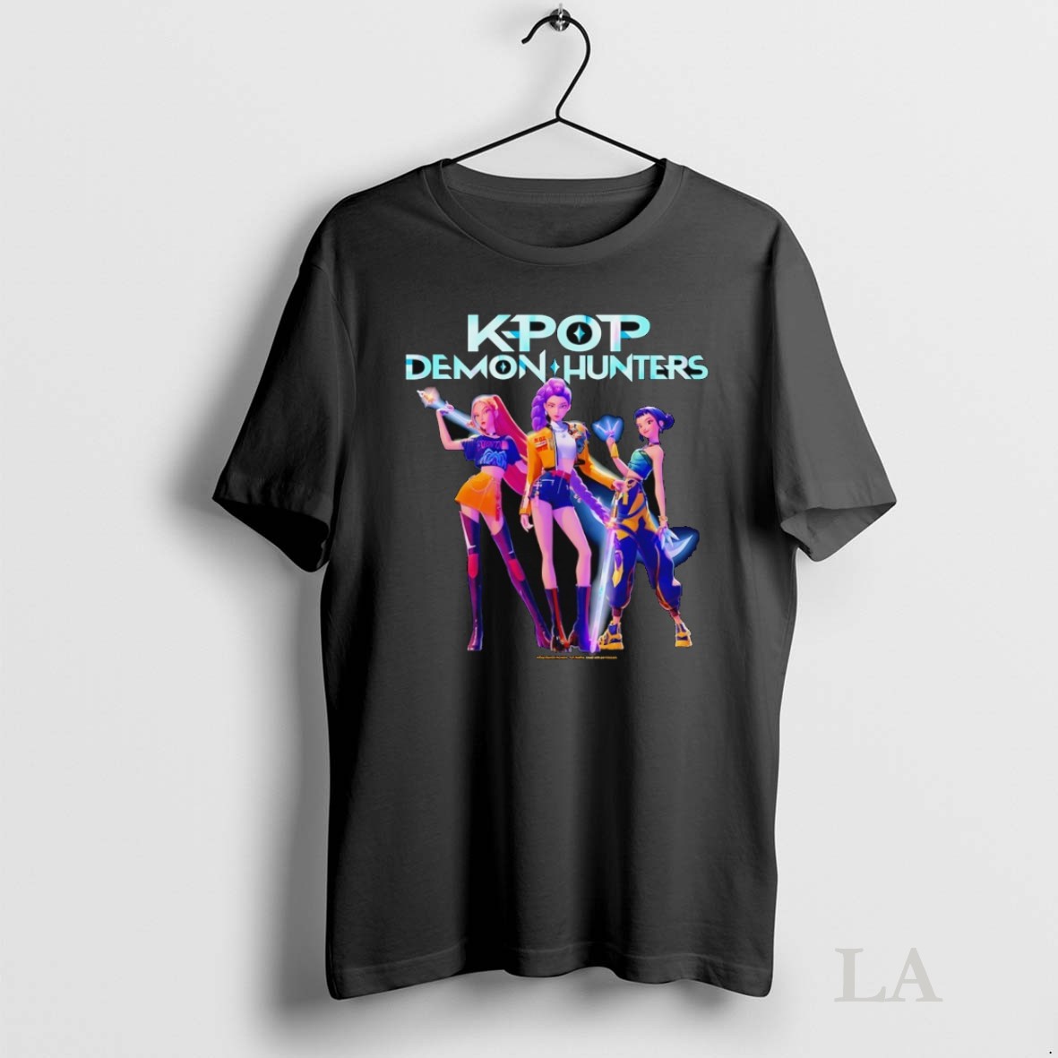 Original Kpop Demon Hunters Girls Group Shot Shirt