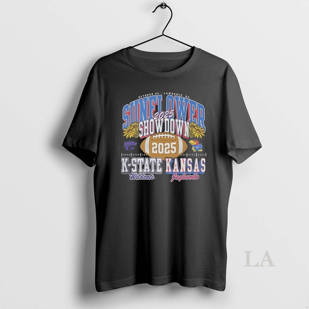 Original Kansas Jayhawks Vs Kansas State Wildcats 2025 Sunflower Showdow Shirt