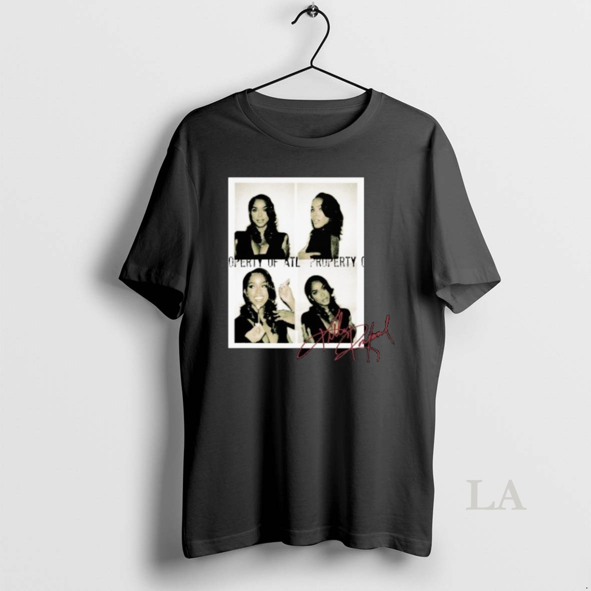 Original Kelly Rowland Property Of Atl Property Of Polaroid Shirt