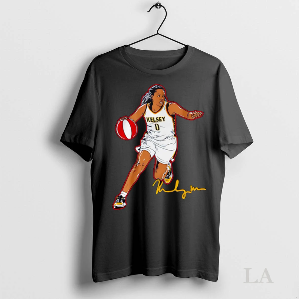 Original Kelsey Mitchell Superstar Pose Indiana Signature Shirt