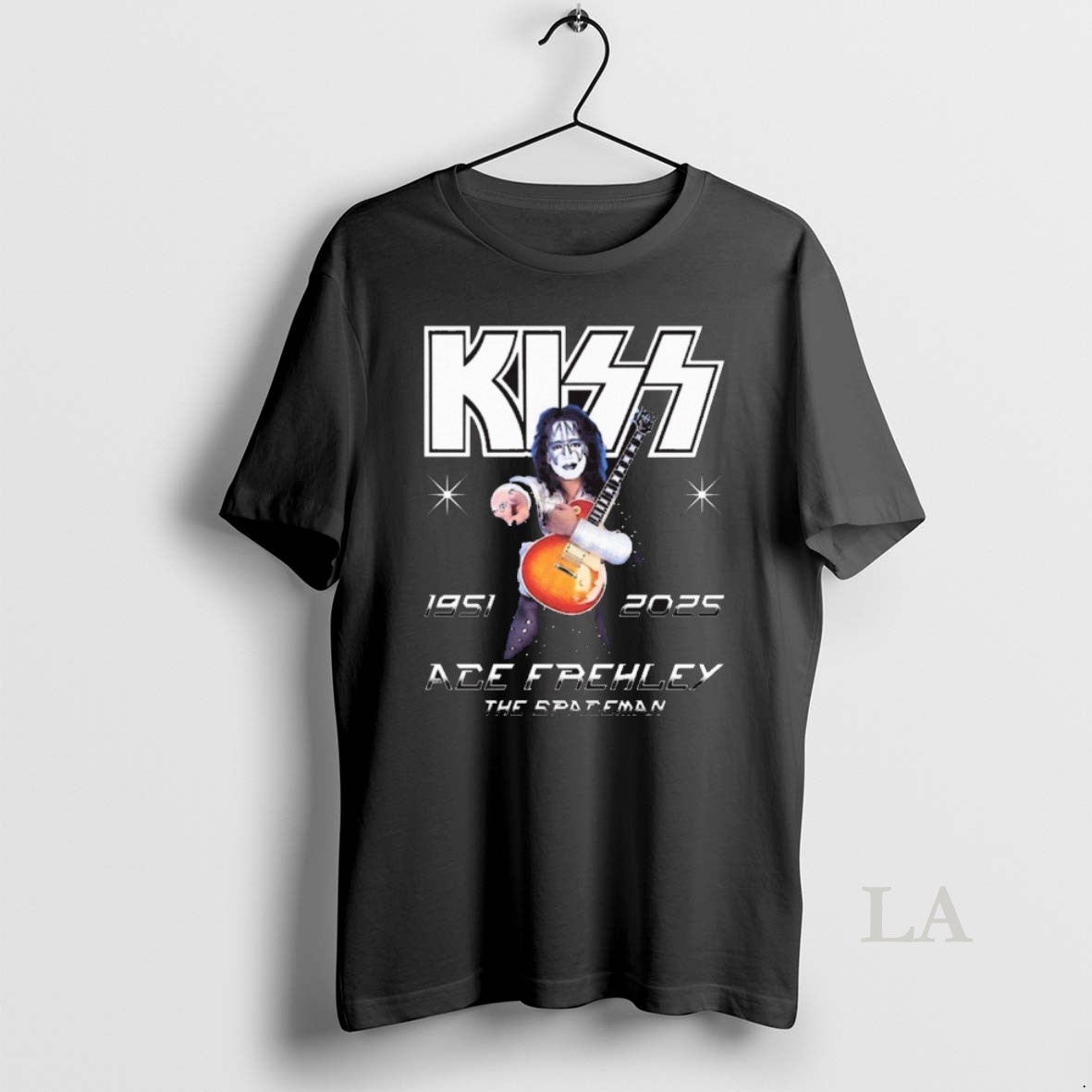 Original Kiss Ace Frehley 1951 2025 The Spaceman Fanart Shirt