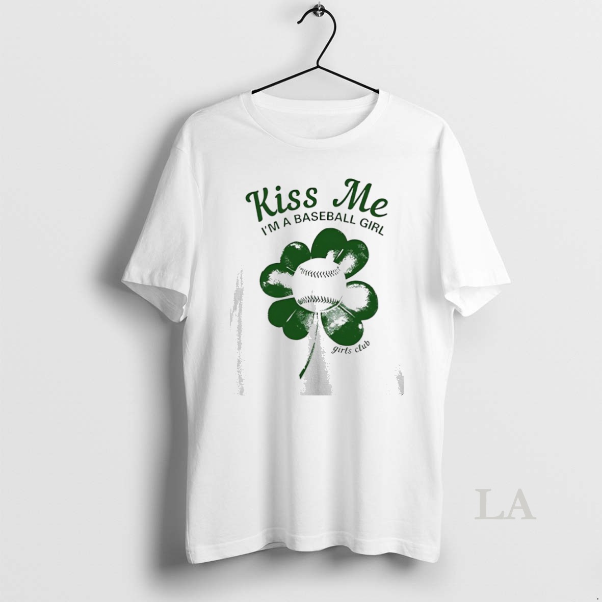 Original Kiss Me Im A Baseball Girls Club Shirt