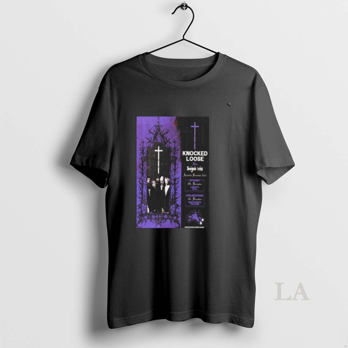Original Knocked Loose Australia December 9 10 2025 Shirt