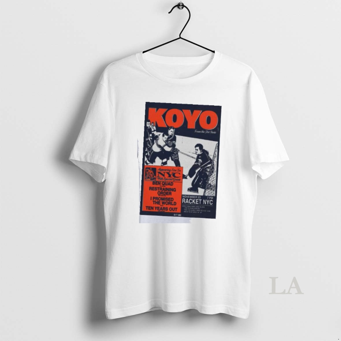 Original Koyo Tour Racket Nyc In New York November 23 2025 Shirt 2