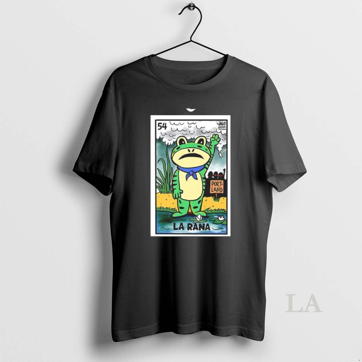 Original La Rana De Portland Voteria Frog Shirt 2